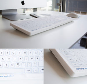 Skjermer og tastatur