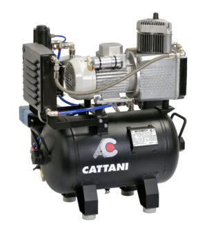 Cattani kompressor m/tørke. 1 syl. 230V. 1~