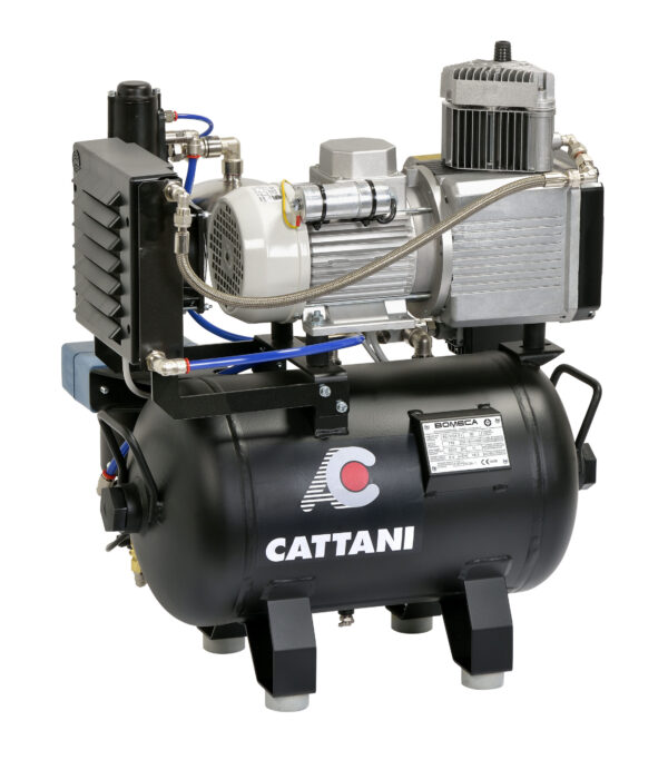 Cattani kompressor m/tørke. 1 syl. 230V. 1~