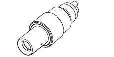 KaVo Adapter til Quattrocare.  For NSK turbiner