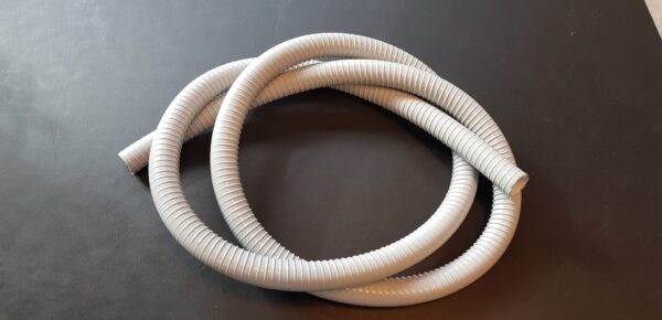 KaVo tykk glatt sugeslange. grå. (metervare)