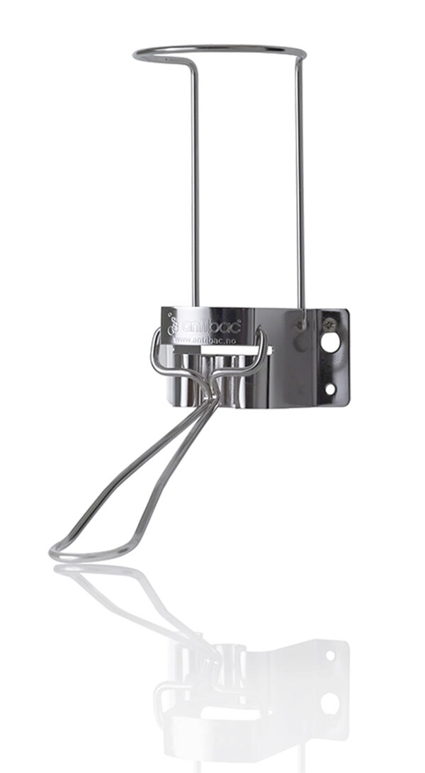 Antibac manuell ståldispenser for 1000ml flaske