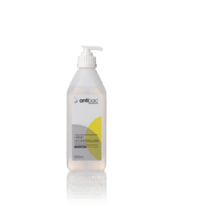 Antibac Hånddesinfeksjon 85%. 600ml flaske med trykkpumpe.