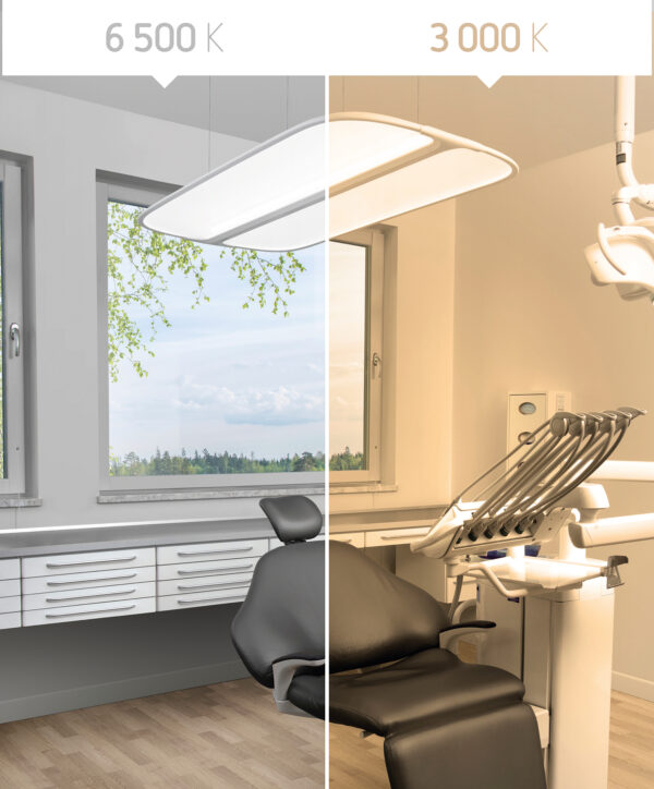 D-Tec CLAIR LED lysflåte.Basic Inkl. dimmer m/fjernkontr. - Bilde 2