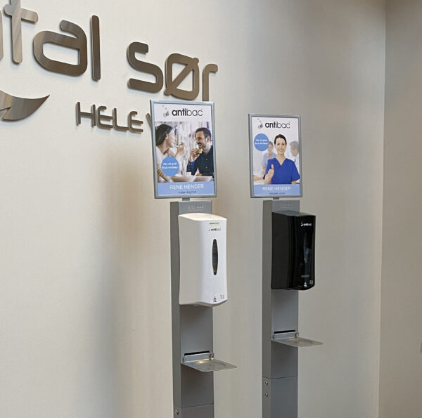 Antibac berøringsfri dispenser modell X SMART. Hvit. - Bilde 2
