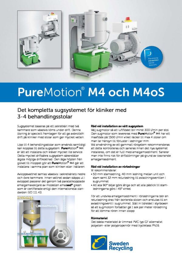 SRAB DMT våt sug M4,  3-4 uniter kompl m/motor - Bilde 3