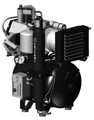 Cattani kompressor f. CAD CAM. AC 310 400V 165 l/min v 8 bar