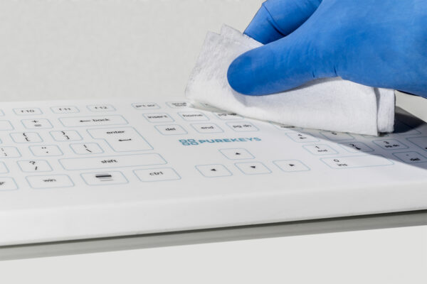 Purekeys hygienisk tastatur. Med USB kabel - Bilde 2