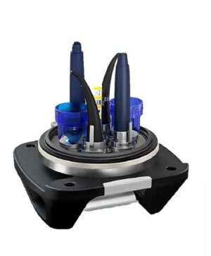 Dac MK4 Flex-magasin uten smøring m/hvitt lokk, u/adaptere