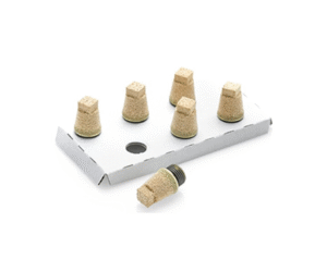 Messingfilter/avløpsfilter. (6 stk) Til DAC MK3, MK2, 2000