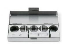 EMS Steri-box med holder for hstk og 5 spisser