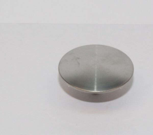UNIC rund metall-cap (m/innv gjenger)  for fonteneskål