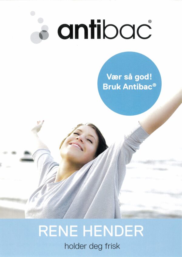 Antibac gulvstativ Grå stål - Bilde 7