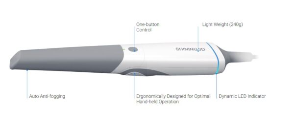 Shining 3D. Aoralscan 3. Intraoral scanner. Kablet - Bilde 2