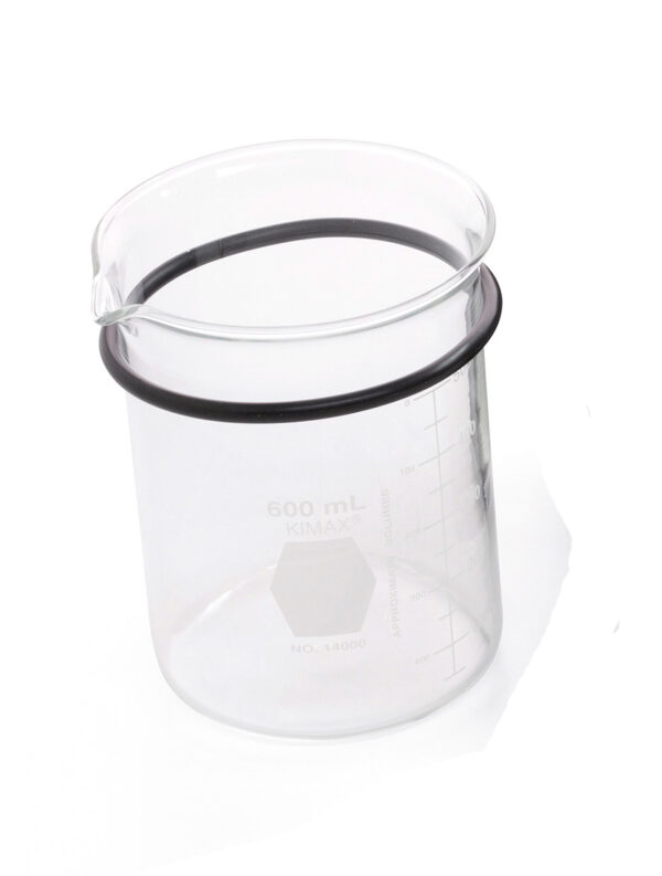 600ml glass m/lokk. For Biosonic ultralydbad