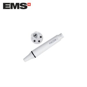 EMS Scalerhåndstykke u/lys, lys grå (m/sort ring)