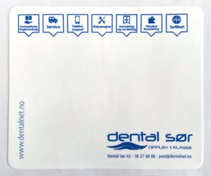 Purekeys desinfiserbar musematte i silikon