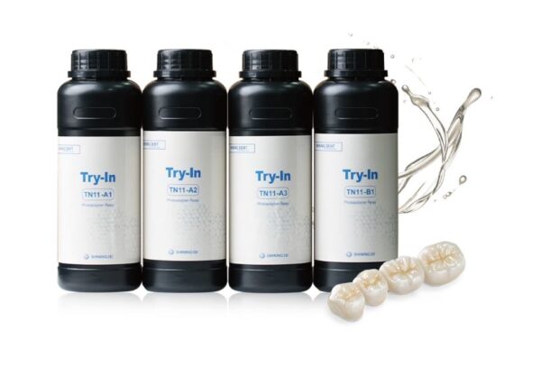 Shining 3D. Dental Try-in Resin TN11 A1 0,5kg