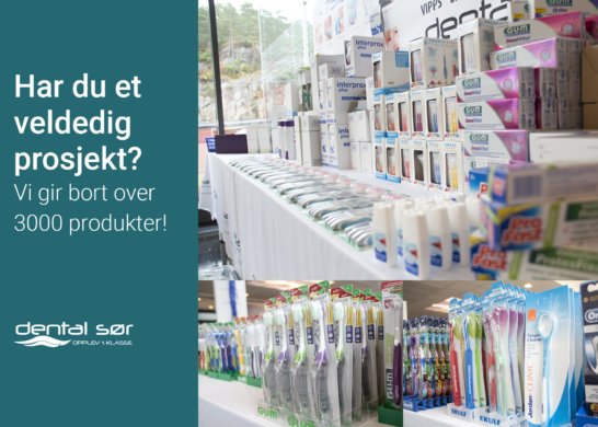 Read more about the article Vi gir bort 3000 profylakseprodukter!