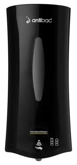 Antibac berøringsfri dispenser modell X SMART. Sort.