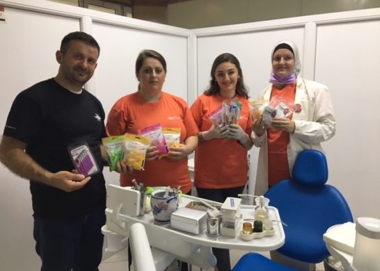 Read more about the article Leveransen er fremme hos Team Albania