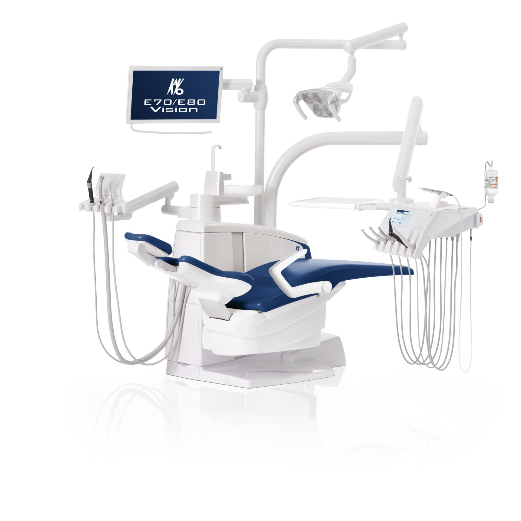 KaVo E80 Vision unit, hengende slanger eller Cart model - Dental Sør